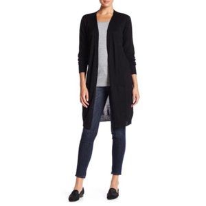 Joseph A Black Longline Cardigan